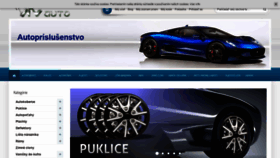 What Vtvauto.sk website looked like in 2019 (4 years ago)