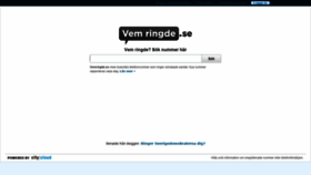 What Vemringde.se website looked like in 2019 (4 years ago)
