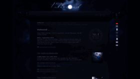 What Vollmond.info website looked like in 2019 (4 years ago)