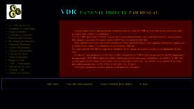 What Vdrfrance.com website looked like in 2019 (4 years ago)