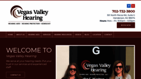 What Vegashearing.com website looked like in 2019 (4 years ago)