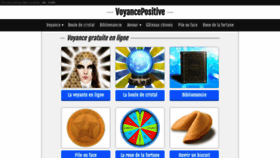 What Voyancepositive.com website looked like in 2019 (4 years ago)