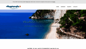 What Villaggiopuglia.it website looked like in 2019 (4 years ago)