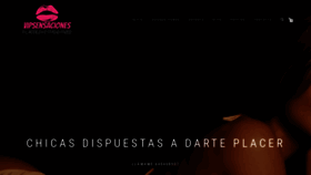 What Vipsensaciones.com website looked like in 2019 (4 years ago)