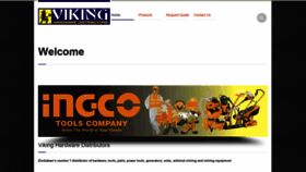 What Viking.co.zw website looked like in 2019 (4 years ago)