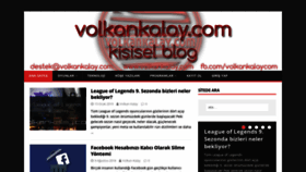 What Volkankalay.com website looked like in 2019 (4 years ago)