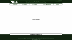 What Vintageelectric.net website looked like in 2019 (4 years ago)
