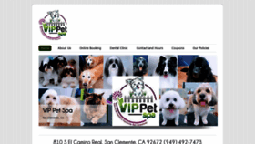 What Vippetspa.com website looked like in 2019 (4 years ago)