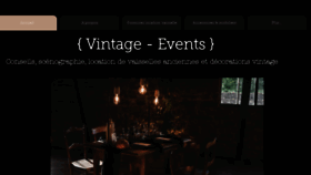 What Vintage-events.fr website looked like in 2019 (4 years ago)