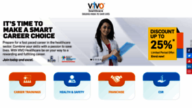 What Vivohealthcare.com website looked like in 2019 (4 years ago)