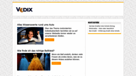 What Vedix.de website looked like in 2019 (4 years ago)