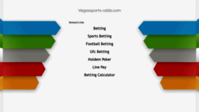 What Vegassports-odds.com website looked like in 2019 (4 years ago)