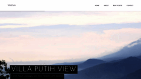 What Villaputih.com website looked like in 2019 (4 years ago)