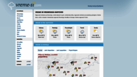 What Vreme-si.com website looked like in 2019 (4 years ago)