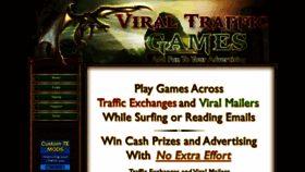 What Viraltrafficgames.com website looked like in 2019 (4 years ago)