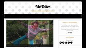 What Vielfalten.com website looked like in 2019 (4 years ago)