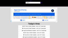 What Vinevinevine.com website looked like in 2019 (4 years ago)
