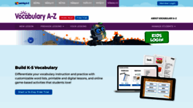 What Vocabularya-z.com website looked like in 2019 (4 years ago)