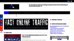 What Vastonlinetraffic.com website looked like in 2019 (4 years ago)