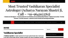 What Vashikaranspecialist.info website looked like in 2019 (4 years ago)
