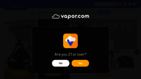 What Vapeworld.com website looked like in 2019 (4 years ago)