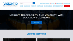 What Visionid.ie website looked like in 2019 (4 years ago)