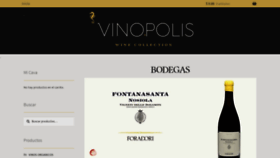 What Vinopolis.mx website looked like in 2019 (6 years ago)