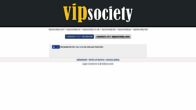 What Vipsociety.com website looked like in 2019 (4 years ago)