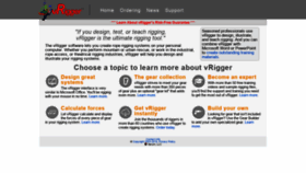 What Vrigger.com website looked like in 2019 (4 years ago)