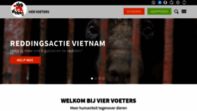 What Vier-voeters.nl website looked like in 2019 (4 years ago)