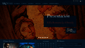 What Villaromanalaolmeda.es website looked like in 2019 (4 years ago)