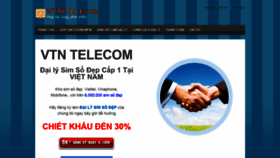 What Vtntelecom.com website looked like in 2019 (4 years ago)