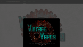 What Vintagevapor406.com website looked like in 2019 (4 years ago)
