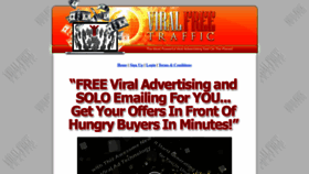 What Viral-freetraffic.com website looked like in 2019 (4 years ago)