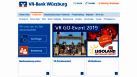 What Vr-bank-wuerzburg.de website looked like in 2019 (4 years ago)