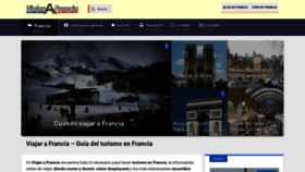What Viajarafrancia.com website looked like in 2019 (4 years ago)