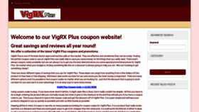 What Vigrxpluscouponcodes.net website looked like in 2019 (4 years ago)