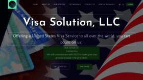 What Visasolution.org website looked like in 2019 (4 years ago)