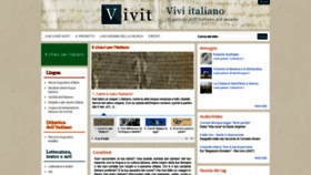 What Viv-it.org website looked like in 2019 (4 years ago)