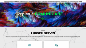 What Vepica.it website looked like in 2019 (4 years ago)