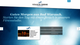What Vitalium-therme.de website looked like in 2019 (4 years ago)