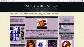 What Vih-no-estamos-solos.ning.com website looked like in 2019 (4 years ago)