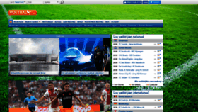What Voetbal.com website looked like in 2019 (4 years ago)