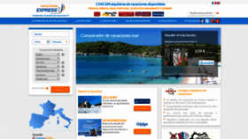 What Vacaciones-express.es website looked like in 2019 (4 years ago)