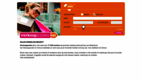 What Verkooppunten.nl website looked like in 2019 (4 years ago)