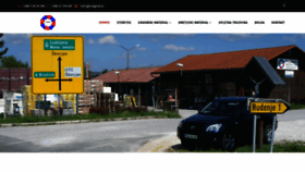 What Vsegrad.si website looked like in 2019 (4 years ago)