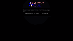 What Vaporsoul.com website looked like in 2019 (4 years ago)
