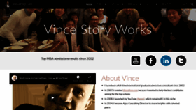 What Vinceprep.com website looked like in 2019 (4 years ago)