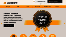 What Vakifbank.com.tr website looked like in 2019 (4 years ago)