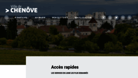 What Ville-chenove.fr website looked like in 2019 (4 years ago)